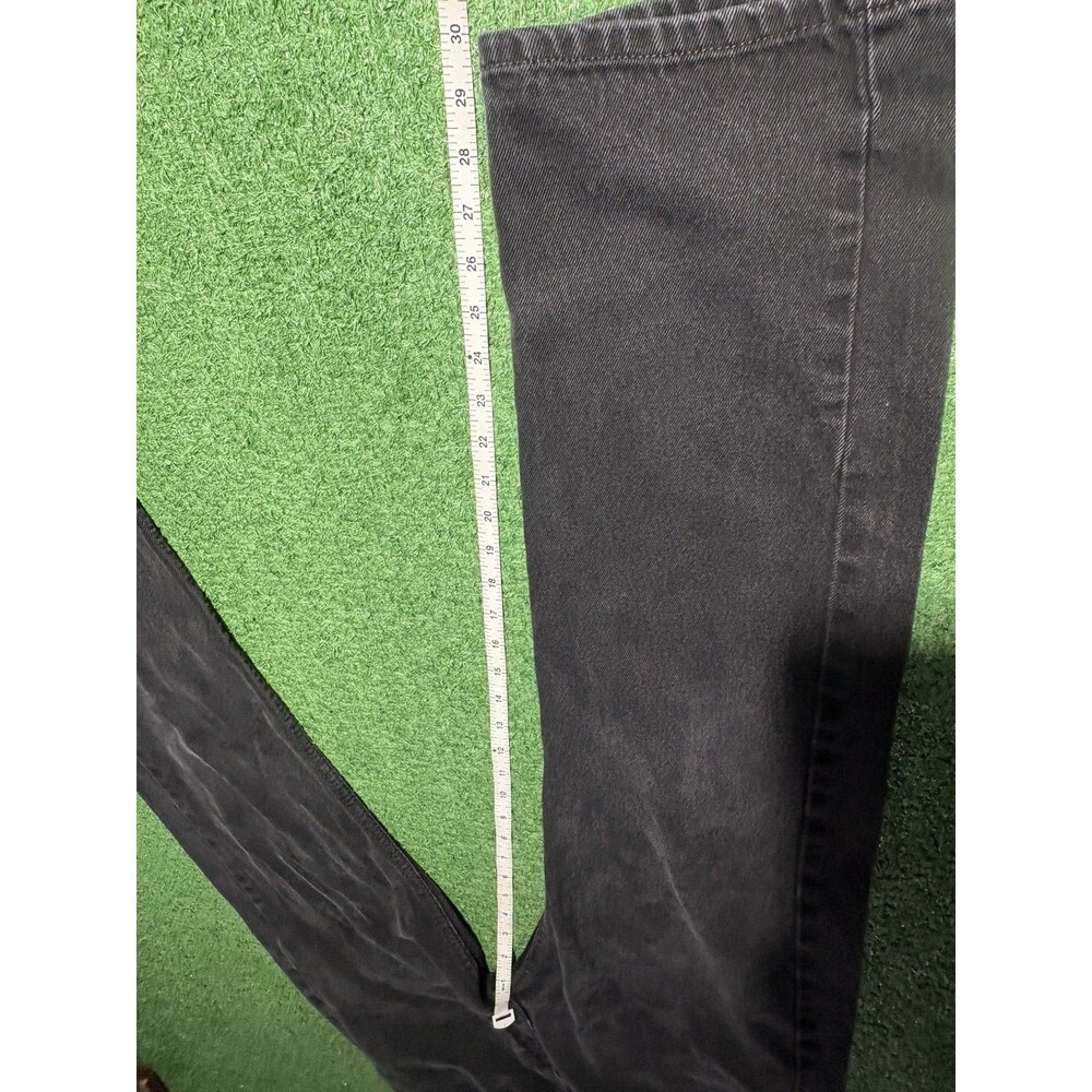 Levi's 505 Jeans Men's 34X32 Black Denim Straight Regular Fit (33x30 Actual) - Picture 4 of 9